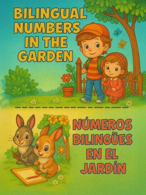 Bilingual Numbers in the Garden Coloring Fun